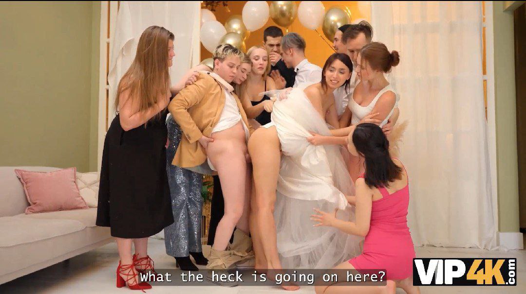 မဂ်လာဆောင်ခါနီး  သူငယ်ချင်းတွေက အပြင်ကို ခေါ်ဆွဲသွား